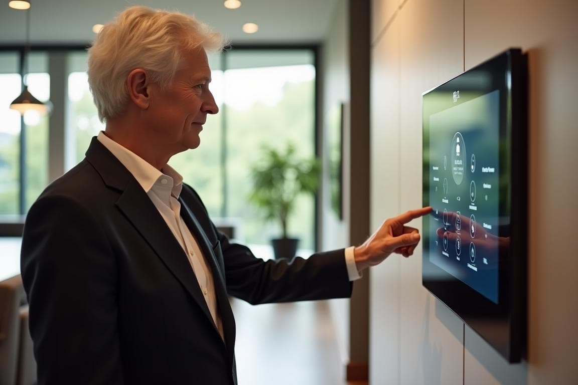 Modern elegantly designed common area